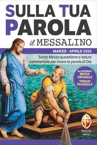 copertina Sulla tua parola. Messalino. Letture della messa commentate per vivere la parola di Dio. Marzo aprile 2026