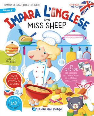 copertina Impara l'inglese con Miss Sheep. Let's read and play. Ediz. a colori. Con QR code per tracce audio. Vol. 2