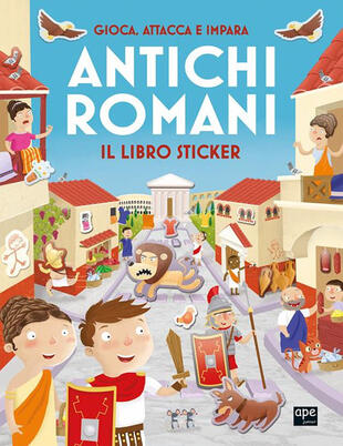 copertina Antichi romani. Gioca, attacca e impara