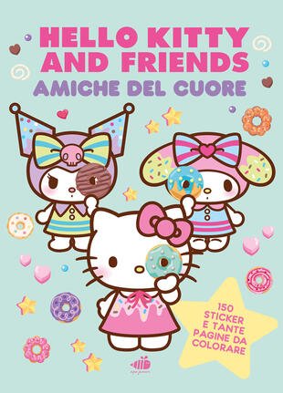 copertina Hello Kitty & Friends. AMICHE DEL CUORE:  Dolci come un marshmallow, tenere come un abbraccio.