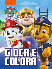 copertina Paw Patrol. Gioca e colora