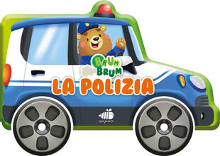 copertina Brum brum. La polizia