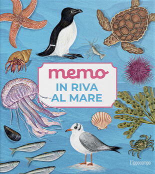 copertina Memo in riva al mare. Con 60 Carte