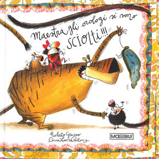 copertina Maestra! Gli orologi si sono sciolti! Ediz. a colori