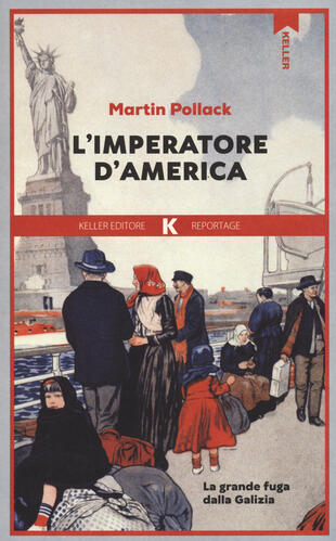copertina L'imperatore d'America. La grande fuga dalla Galizia