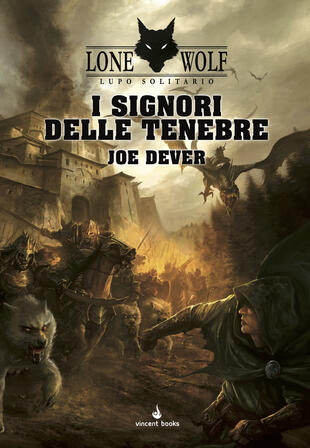 copertina I signori delle tenebre. Lupo Solitario. Vol. 1