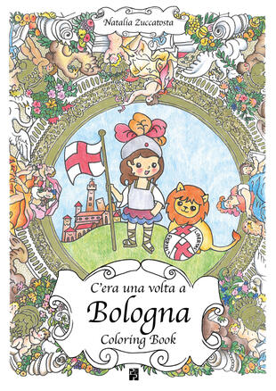 copertina C'era una volta a Bologna. Coloring book