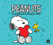copertina Peanuts. Calendario da tavolo 2022