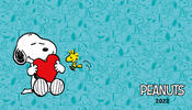 copertina Peanuts. Agenda orizzontale 2022