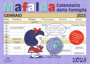 copertina Mafalda. Calendario della famiglia 2023