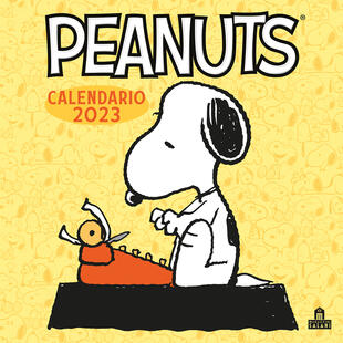 copertina Peanuts. Calendario da parete 2023