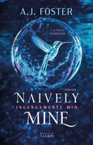 Firmacopie di AJ Foster con il libro "Naively Mine. Ingenuamente mio" a Savignano