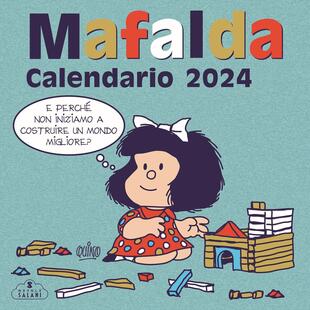 copertina Mafalda. Calendario da parete 2024