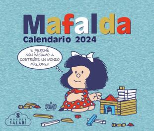 copertina Mafalda. Calendario da tavolo 2024