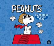 copertina Peanuts. Calendario da tavolo 2024