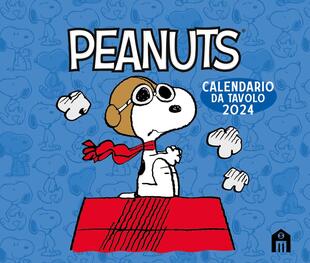 copertina Peanuts. Calendario da tavolo 2024