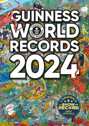 copertina Guinness World Records 2024