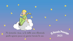copertina Il Piccolo Principe. Agenda orizzontale 2025