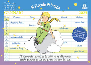 copertina Il Piccolo Principe. Calendario della famiglia 2025