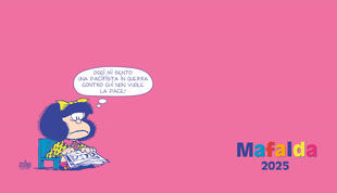 copertina Mafalda. Agenda orizzontale 2025