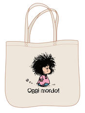 copertina Mafalda. Oggi mordo. Shopper