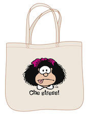 copertina Mafalda. Che stress. Shopper