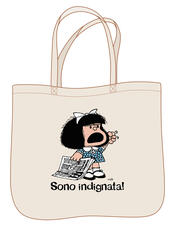 copertina Mafalda. Sono indignata. Shopper