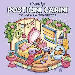 copertina Posticini carini. Libro da colorare per tutte le età (Gli originali Coco Wyo)