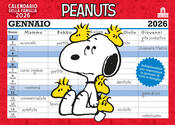 copertina Peanuts. Calendario della famiglia 2026