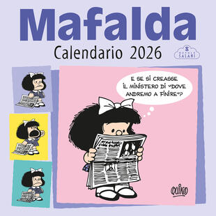 copertina Mafalda. Calendario da parete 2026