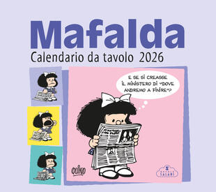 copertina Mafalda. Calendario da tavolo 2026