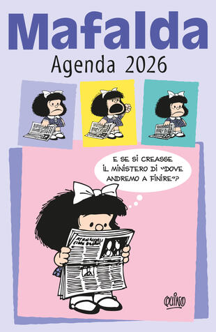 copertina Mafalda. Agenda 2026