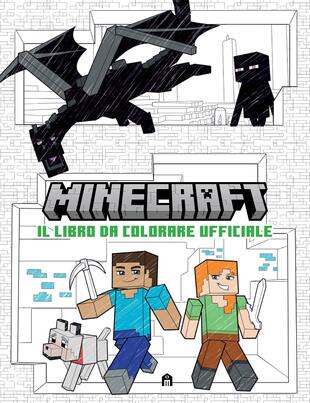 copertina Minecraft. Il libro da colorare ufficiale