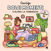 copertina Dolci momenti. Libro da colorare per tutte le età (Gli originali Coco Wyo)