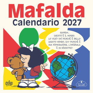 copertina Mafalda. Calendario da parete 2027