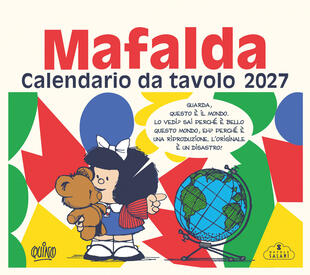 copertina Mafalda. Calendario da tavolo 2027