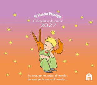 copertina Il Piccolo Principe. Calendario da tavolo 2027