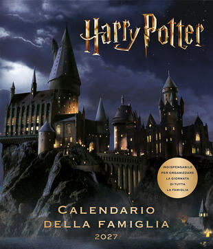 copertina Harry Potter. Calendario della famiglia 2027