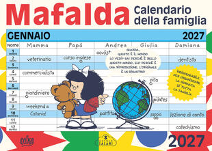 copertina Mafalda. Calendario della famiglia 2027
