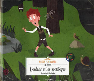 copertina L'enfant et les sortilèges. Con CD-Audio