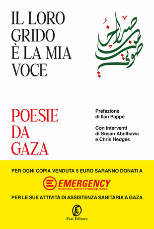 copertina Il loro grido è la mia voce. Poesie da Gaza