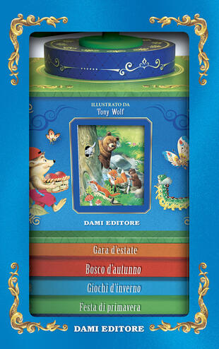copertina Il girastorie. Ediz. a colori