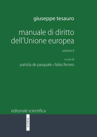 copertina Manuale di diritto dell'Unione Europea. Vol. 2