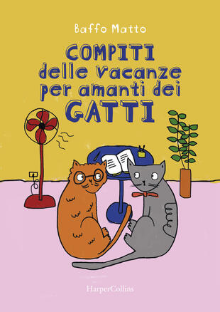 copertina Compiti delle vacanze per amanti dei gatti