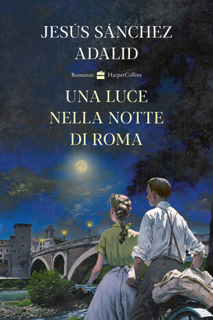copertina Una luce nella notte di Roma