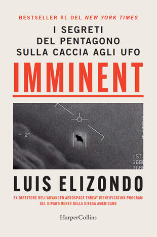 copertina Imminent. I segreti del pentagono sulla caccia agli ufo