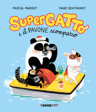 copertina Supergatto e il pavone scomparso. Ediz. a colori