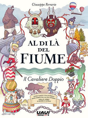copertina Al di là del fiume. Il cavaliere doppio