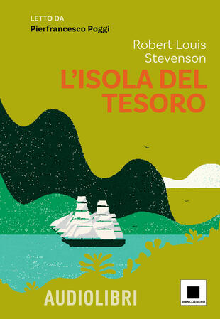 copertina L'isola del tesoro letto da Pierfrancesco Poggi. Con espansione online