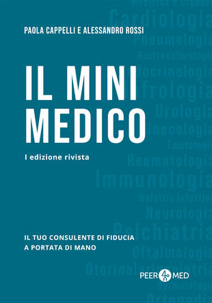 copertina Peer4Med. MiniMedico. Il tuo consulente di fiducia a portata di mano
